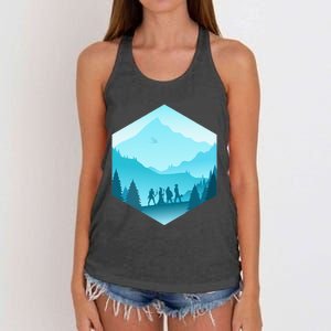 Fantasy Art Nerdy Gaming Geeky Gamer Women's Knotted Racerback Tank