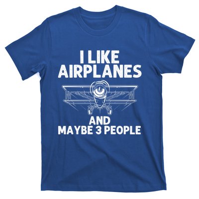 Funny Airplane Novelty Plane Aviation Pilot Gift T-Shirt