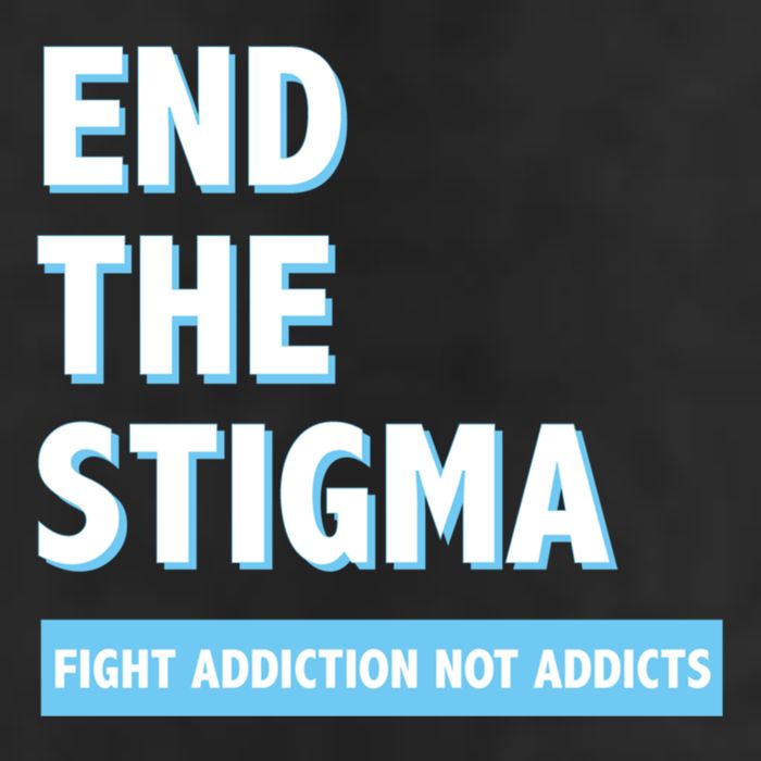 Fight Addiction Not Addicts End The Stigma Awareness Gift Cool Comfort Performance Bucket Hat