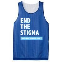 Fight Addiction Not Addicts End The Stigma Awareness Gift Mesh Reversible Basketball Jersey Tank