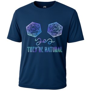 Fantasy Art, Nerdy Gaming, Yes They're Natural Cooling Performance Crew T-Shirt