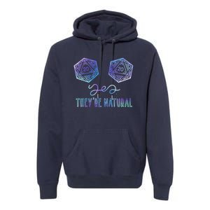 Fantasy Art, Nerdy Gaming, Yes They're Natural Premium Hoodie