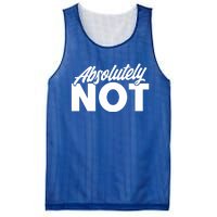 Funny Absolutely No Gift Mesh Reversible Basketball Jersey Tank