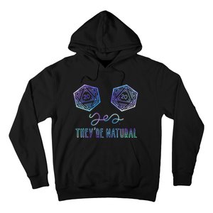 Fantasy Art Nerdy Gaming Yes They're Natural Hoodie