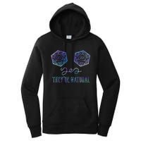 Fantasy Art Nerdy Gaming Yes They're Natural Women's Pullover Hoodie