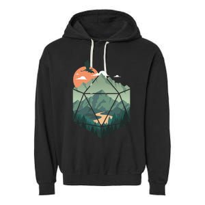 Fantasy Art Nerdy Gaming Geeky Gamer Garment-Dyed Fleece Hoodie