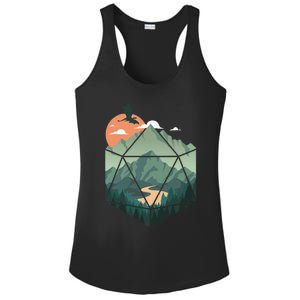 Fantasy Art Nerdy Gaming Geeky Gamer Ladies PosiCharge Competitor Racerback Tank