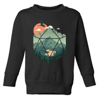 Fantasy Art Nerdy Gaming Geeky Gamer Toddler Sweatshirt