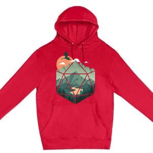 Fantasy Art Nerdy Gaming Geeky Gamer Premium Pullover Hoodie