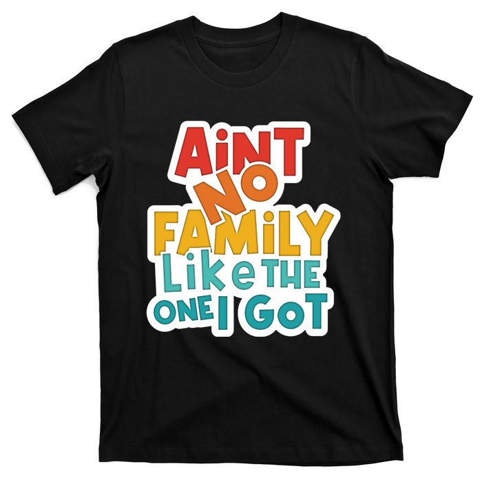 Funny Aint No Family Like The One I Got T-Shirt