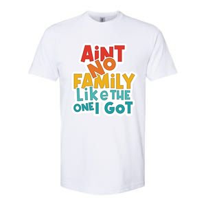 Funny Aint No Family Like The One I Got Softstyle CVC T-Shirt