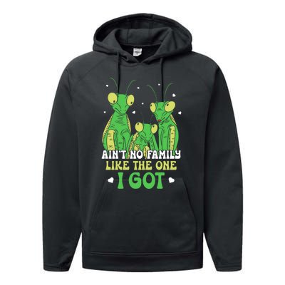 Funny Aint No Family Like The One I Got Performance Fleece Hoodie