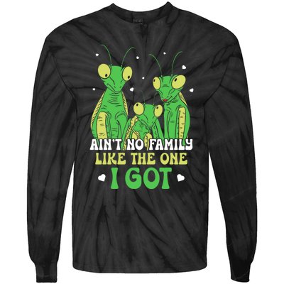 Funny Aint No Family Like The One I Got Tie-Dye Long Sleeve Shirt