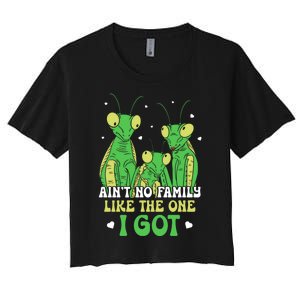 Funny Aint No Family Like The One I Got Women's Crop Top Tee