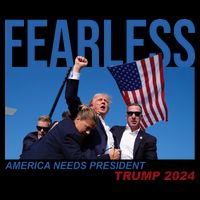 Fearless America Needs President Trump 2024 Backpack