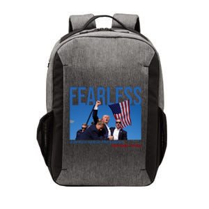 Fearless America Needs President Trump 2024 Vector Backpack