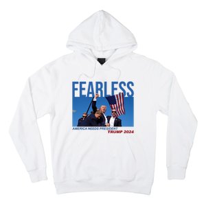 Fearless America Needs President Trump 2024 Hoodie