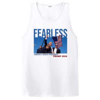 Fearless America Needs President Trump 2024 PosiCharge Competitor Tank