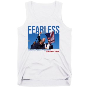 Fearless America Needs President Trump 2024 Tank Top