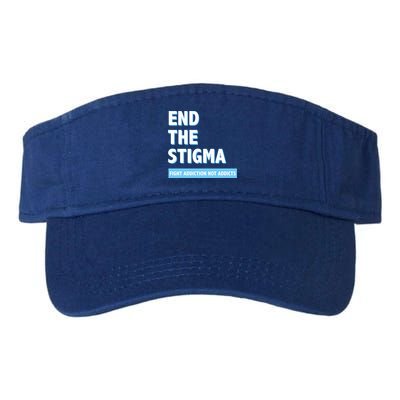 Fight Addiction Not Addicts End The Stigma Awareness Gift Visor