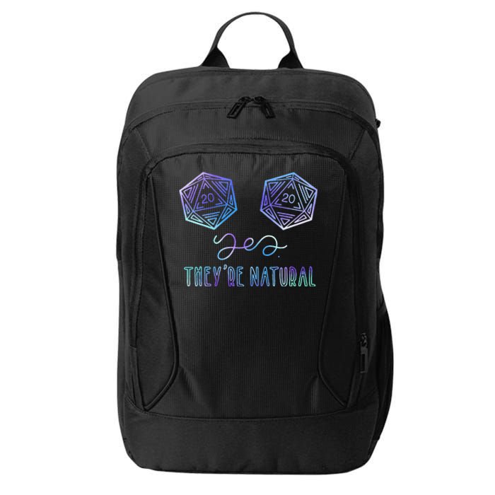 Fantasy Art Nerdy Gaming Yes Theyre Natural City Backpack