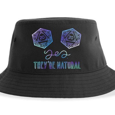 Fantasy Art Nerdy Gaming Yes Theyre Natural Sustainable Bucket Hat