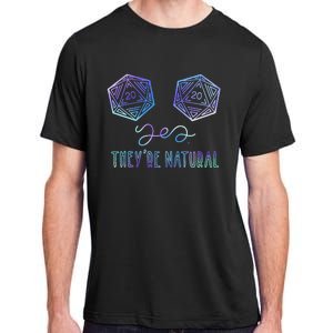 Fantasy Art Nerdy Gaming Yes Theyre Natural Adult ChromaSoft Performance T-Shirt