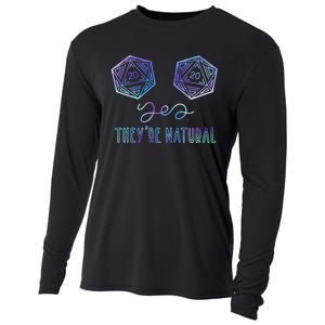 Fantasy Art Nerdy Gaming Yes Theyre Natural Cooling Performance Long Sleeve Crew