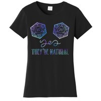 Fantasy Art Nerdy Gaming Yes Theyre Natural Women's T-Shirt