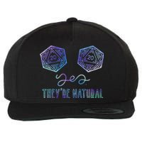 Fantasy Art Nerdy Gaming Yes Theyre Natural Wool Snapback Cap