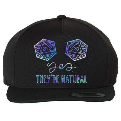 Fantasy Art Nerdy Gaming Yes Theyre Natural Wool Snapback Cap