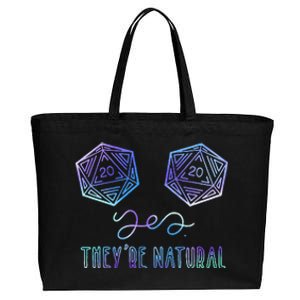 Fantasy Art Nerdy Gaming Yes Theyre Natural Cotton Canvas Jumbo Tote