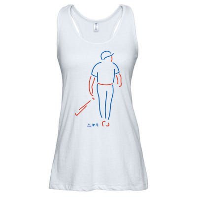 Francisco Alvarez Neon Por Que No Ladies Essential Flowy Tank