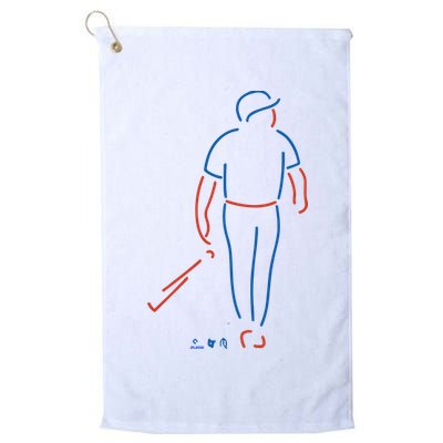 Francisco Alvarez Neon Por Que No Golf Towel