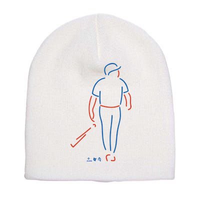 Francisco Alvarez Neon Por Que No Short Acrylic Beanie