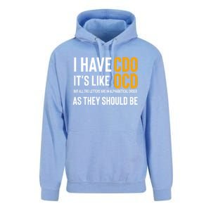 Funny Adult Novelty Cool Gift I Have Cdo It's Like Ocd Gift Unisex Surf Hoodie