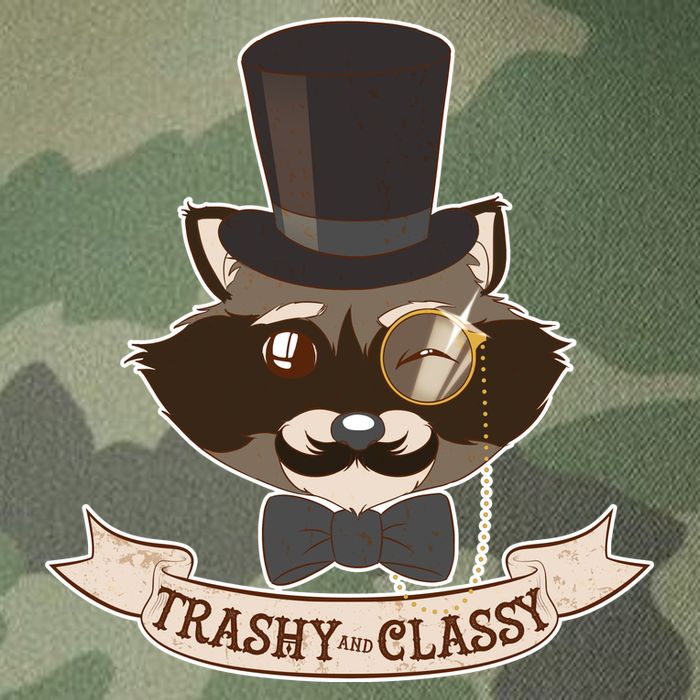 Fancy Trashy Classy Raccoon Legacy Tie Dye Trucker Hat