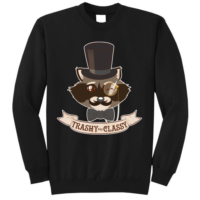 Fancy Trashy Classy Raccoon Sweatshirt