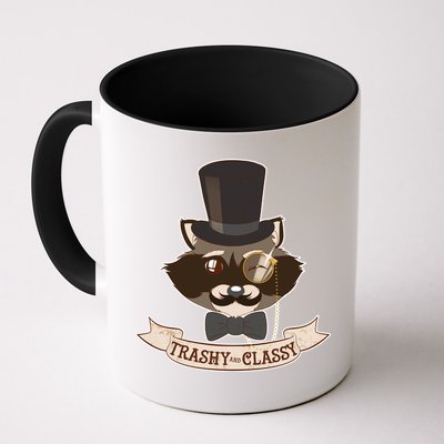 Fancy Trashy Classy Raccoon Mug