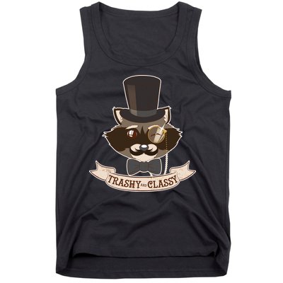Fancy Trashy Classy Raccoon Tank Top