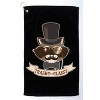 Fancy Trashy Classy Raccoon Golf Towel