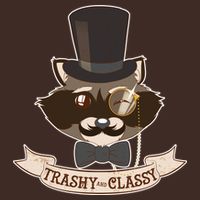 Fancy Trashy Classy Raccoon Apron