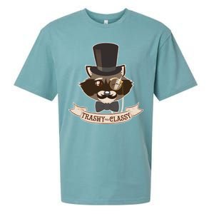 Fancy Trashy Classy Raccoon Sueded Cloud Jersey T-Shirt