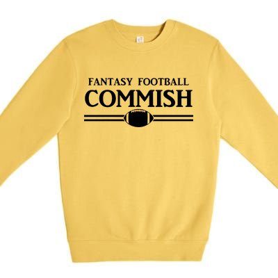 Fantasy Football Commish Premium Crewneck Sweatshirt