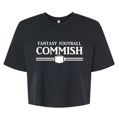 Fantasy Football Commish Bella+Canvas Jersey Crop Tee