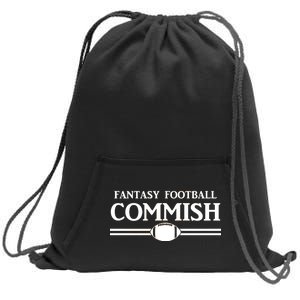 Fantasy Football Commish Sweatshirt Cinch Pack Bag