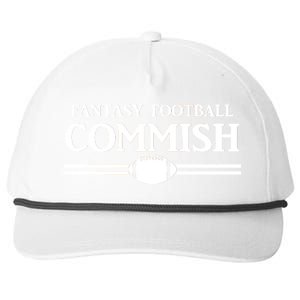 Fantasy Football Commish Snapback Five-Panel Rope Hat