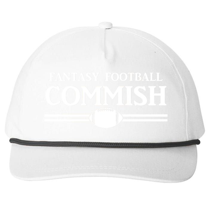 Fantasy Football Commish Snapback Five-Panel Rope Hat