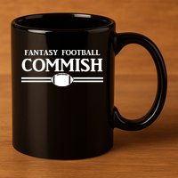 Fantasy Football Commish 11oz C Handle Ceramic Mug