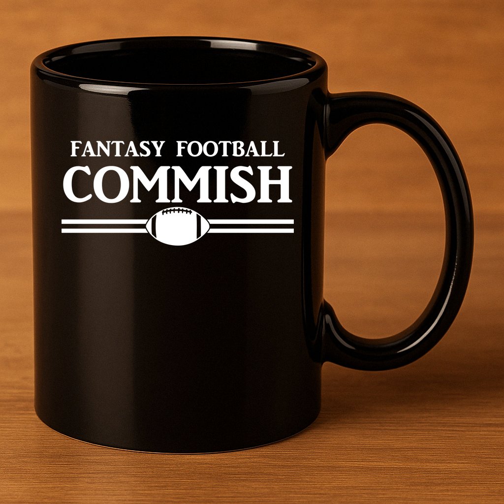 Fantasy Football Commish 11oz C Handle Ceramic Mug